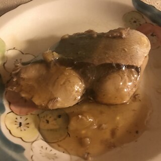 ブリの照り焼きあんかけ